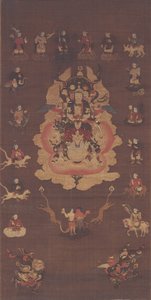 Mandala von Dakini-Ten von Unbekannt