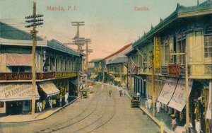Manila, P.I. Escolta, ca. 1912