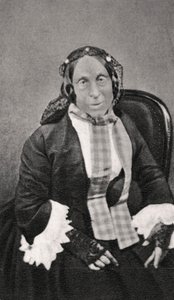 Marceline Desbordes-Valmore, französische Dichterin, 1859
