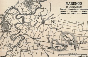 Marengo - Abendliche Schlacht am 14. Juni 1800