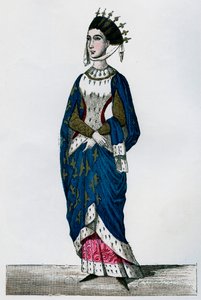 Margarete von der Provence, Königin von Ludwig IX. von Frankreich, 13. Jahrhundert, 1882-1884 von Unbekannt