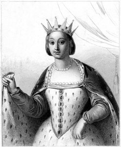 Margarete von der Provence, Königin von Ludwig IX. von Frankreich von Unbekannt