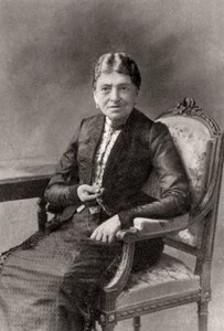 Marie-Louise Jay Cognacq, französische Einzelhändlerin, 1912