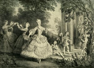 Marie Sallé tanzt, 1732, 1908