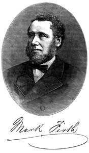 Mark Firth, britischer Industrieller und Philanthrop, ca. 1880