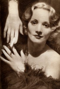Marlene Dietrich, deutsch-amerikanische Schauspielerin, 1933