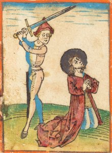 Martyrium eines Heiligen, ca. 1480 von Unbekannt