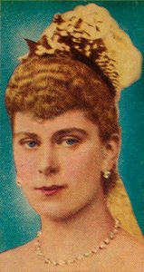 Mary von Teck bei ihrer Hochzeit mit dem Herzog von York, 1893 1935