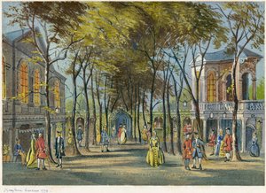 Marylebone Gardens, London, 1778