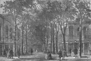 Marylebone Gardens, Westminster, London, 1870-1878