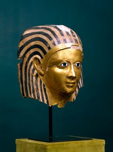 Maske einer altägyptischen Mumie, ca. 1. Jahrhundert v. Chr. von Unbekannt