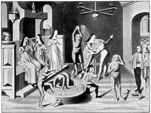 Maskerade von Karl VI. von Frankreich, ca. 1480, 1910 von Unbekannt