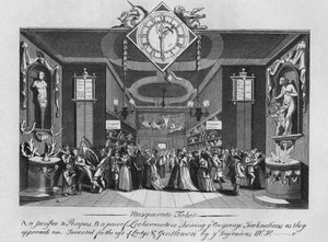 Maskenball-Ticket, 1727, 1827