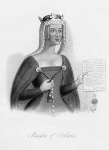 Mathilde von Schottland, Königin von Heinrich I., 19. Jahrhundert von Unbekannt