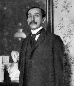 Maurice Barres, französischer Journalist, Romanautor und Politiker, 1914