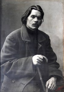 Maxim Gorki, russischer Autor, ca. 1901-ca. 1902