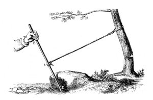 Mechanischer Vorteil: Die Kraft des Hebels, 1877 von Unbekannt