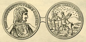 Medaille zur Erinnerung an den Mord an Godfrey, ca. 1876