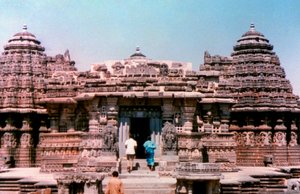 Mittelalterlicher Hindu-Tempel, Khajuraho, Indien