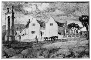 Weingut Meerlust, Südafrika, 1931 von Unbekannt