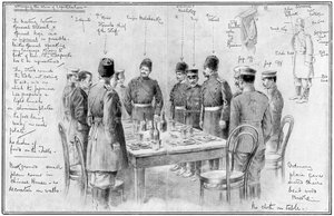 Treffen der gegnerischen Generäle, Russisch-Japanischer Krieg, 1904-5