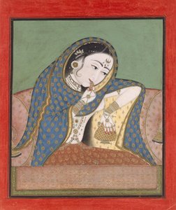Melancholische Kurtisane, ca. 1750