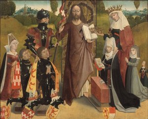 Gedenktafel von Lord Raas von Haamstede, zwischen 1452 und 1465 von Unbekannt