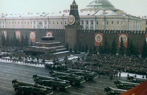 Militärparade, Roter Platz, Moskau, 1971