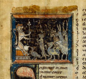 Miniatur aus Le Roman de Renart