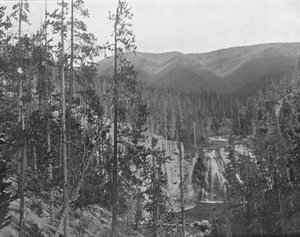 Missouri River, unterhalb der Great Falls, Montana, USA, ca. 1900