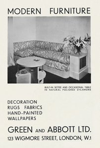 Moderne Möbel - Green and Abbott Ltd., 1933