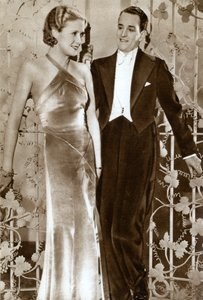 Molly Lamont und Gene Gerrard, Schauspieler, 1933