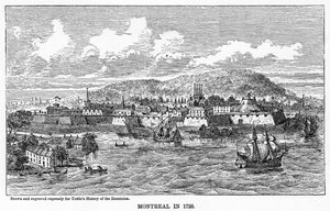 Montreal im Jahr 1729, 1877