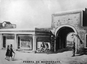 Montserrate-Tür, 1836, 1920er