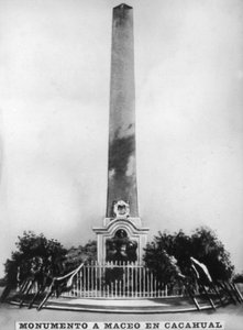 Denkmal für Antonio Maceo, 1899, 1920er