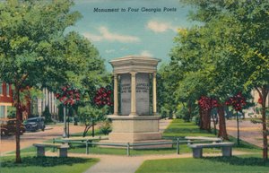 Denkmal für vier Dichter aus Georgia, 1943