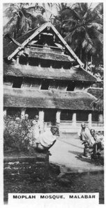 Moplah-Moschee, Malabar, Südindien, um 1925