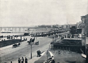 Morecambe - Die Promenade, 1895