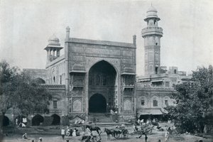 Moschee von Wazir Khan, Lahore, um 1942 von Unbekannt