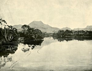 Mount Gould, Du Cane Range, Narcissus River, Lake St. Clair, 1901