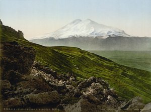 Berg in der Nähe von Kislowodsk, Russland, ca. 1895