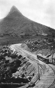 Bergbahn, Camps Bay, Kapstadt, Südafrika, 1917 von Unbekannt
