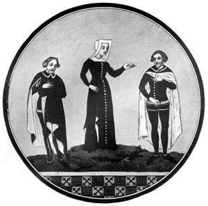 Trauergewohnheiten, 14. Jahrhundert