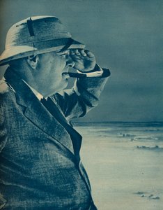 Mr. Churchill erspäht den Feind, 1942 von Unbekannt