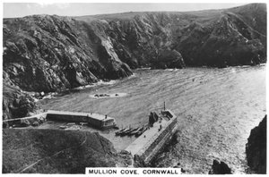 Mullion Cove, Cornwall, 1936