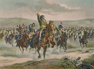 Murat führt die Kavallerie bei Jena an, 14. Oktober 1806, 1896