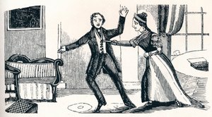 Mord an Captain Lawson A Cock, um 1840, 1902 von Unbekannt
