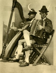 Musiker, Tirol, Österreich, ca. 1935