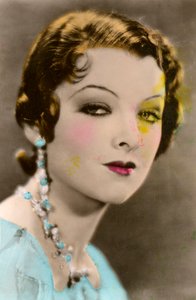Myrna Loy 1905-1993, amerikanische Schauspielerin, 20. Jahrhundert