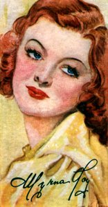 Myrna Loy, 1905-1993, amerikanische Filmschauspielerin, 20. Jahrhundert
